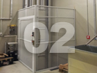 ZP3 třínůžková plošina v šachtě - foto 02